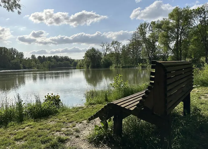 Schoenes 400m Vom See, Sauna, Kamin, Klima, Garten
